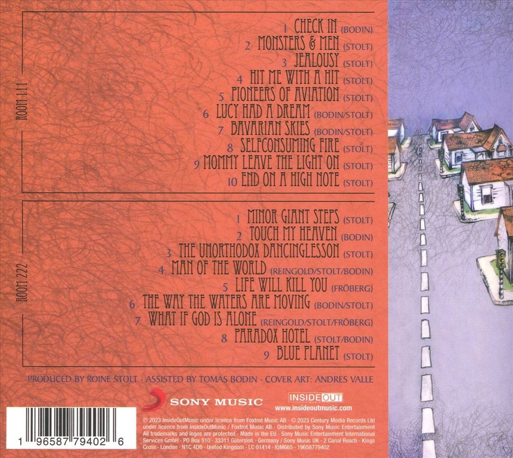 The Flower Kings Paradox Hotel New Cd