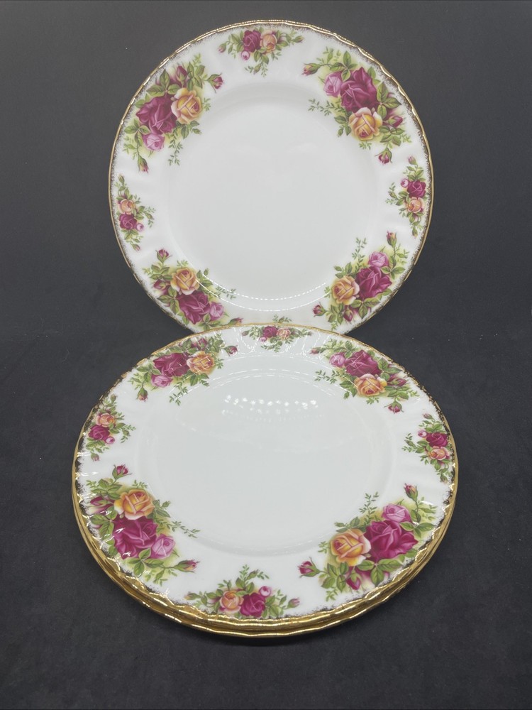 Royal Albert Old Country Roses Salad Plates, Set of 3