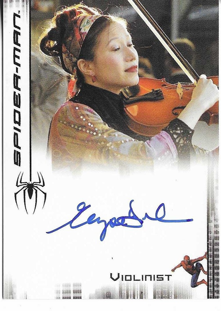 Rittenhouse 2007 Spider-Man 3 Movie Elyse Dinh as Violinist Autograph