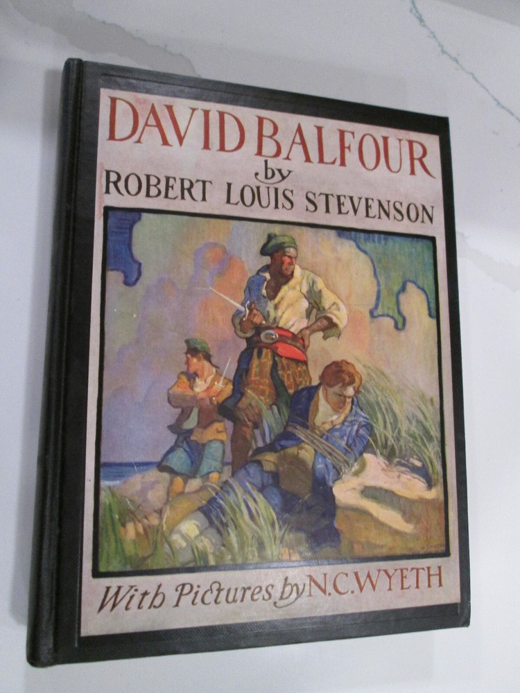 VINTAGE ILLUSTRATED BOOK N C Wyeth DAVID BALFOUR 1941