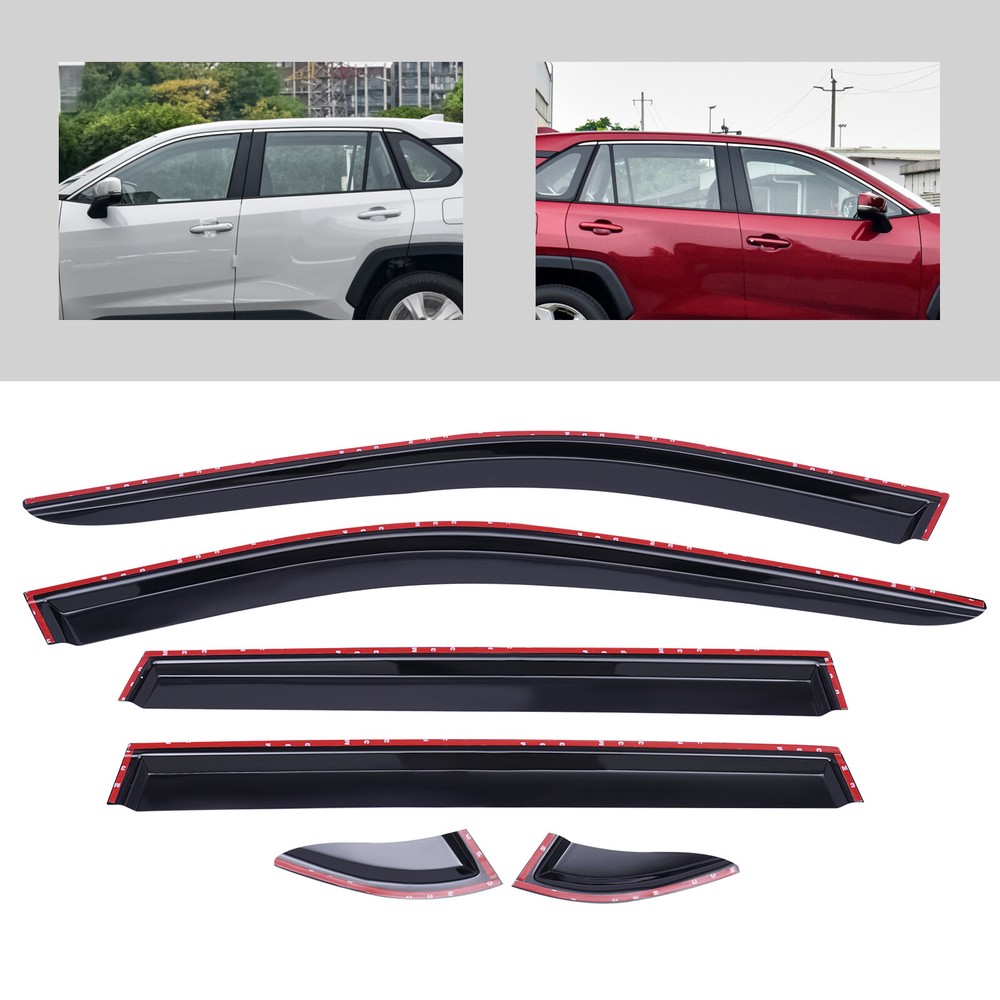 Fit 2019-2022 Toyota RAV4 Window Vent Shade Window Visors Rain Guards Deflectors