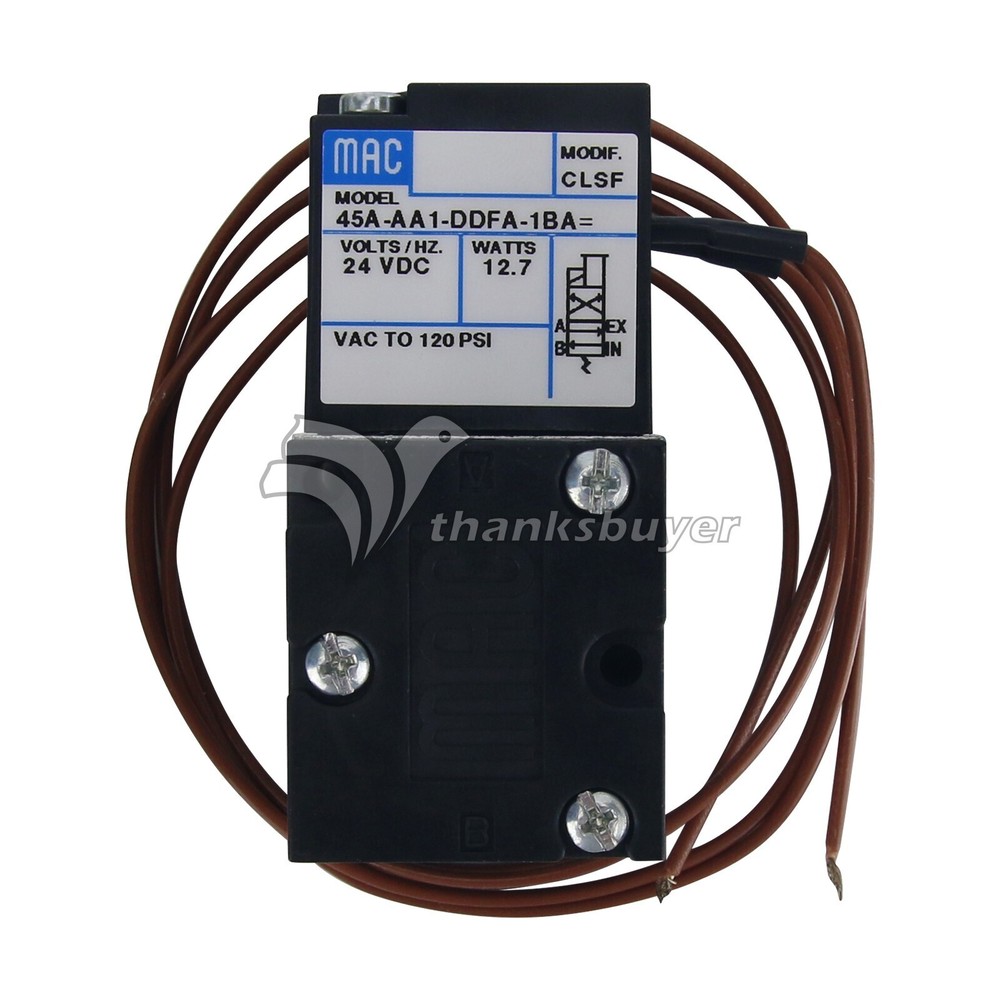 Genuine 45A-AA1-DDFA-1BA Die-Cast Air Suspension Solenoid Valve Control F5