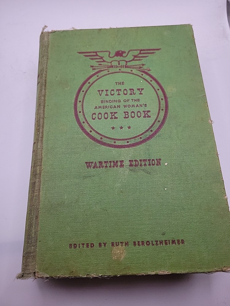 The Victory Binding Of The American Woman's Cookbook 1943