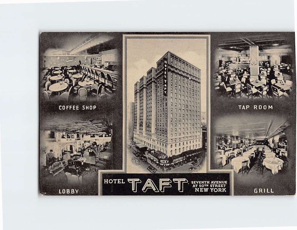 Postcard Hotel Taft New York City New York USA