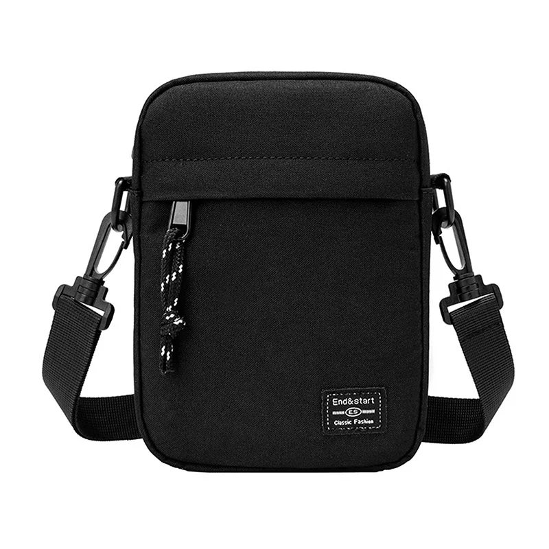 Casual Bag Diagonal Crossover Hand Machine Small Square Bag Men'S Satchel Oxford