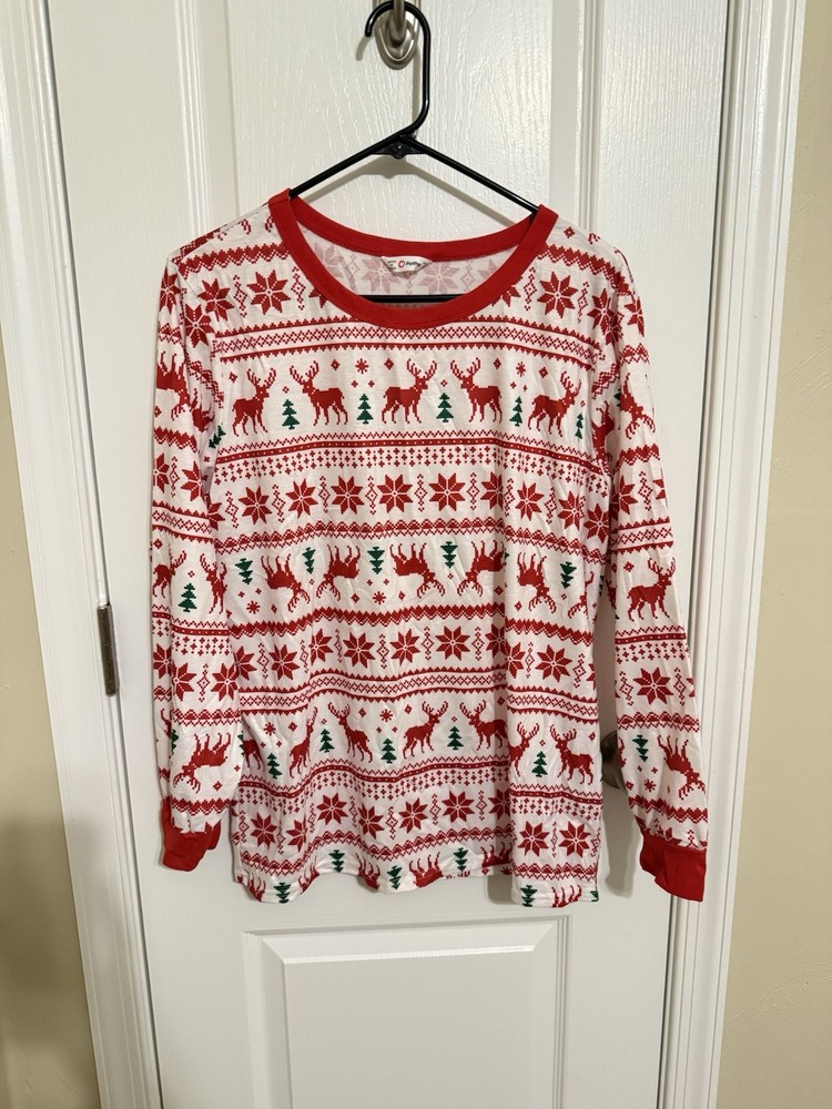 Family Christmas Pjs Matching Set Holiday Jammies Sleepwear  XL