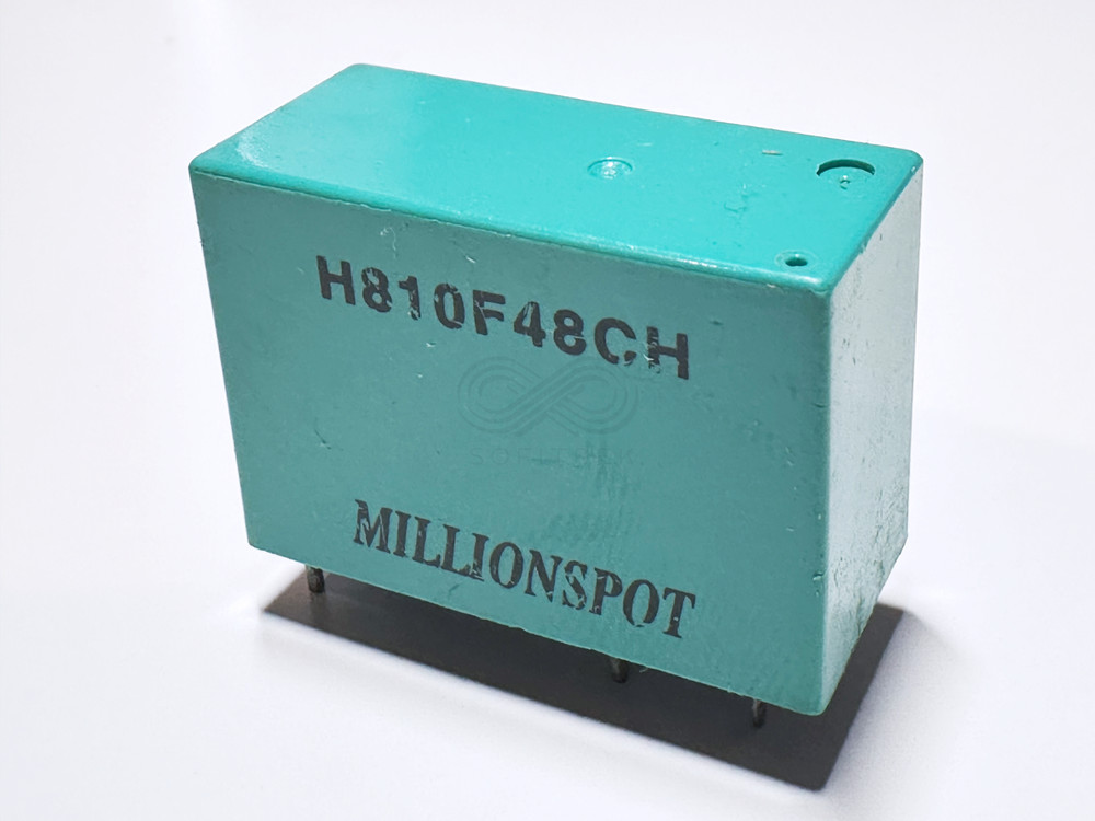 H810F48CH MILLIONSPOT Power Relay 48VDC SPDT 1FormC 10A 250VAC/30VDC 5-Pin
