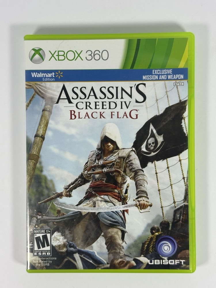 Assassin's Creed IV Black Flag - Microsoft Xbox 360 Pristine Tested Authentic