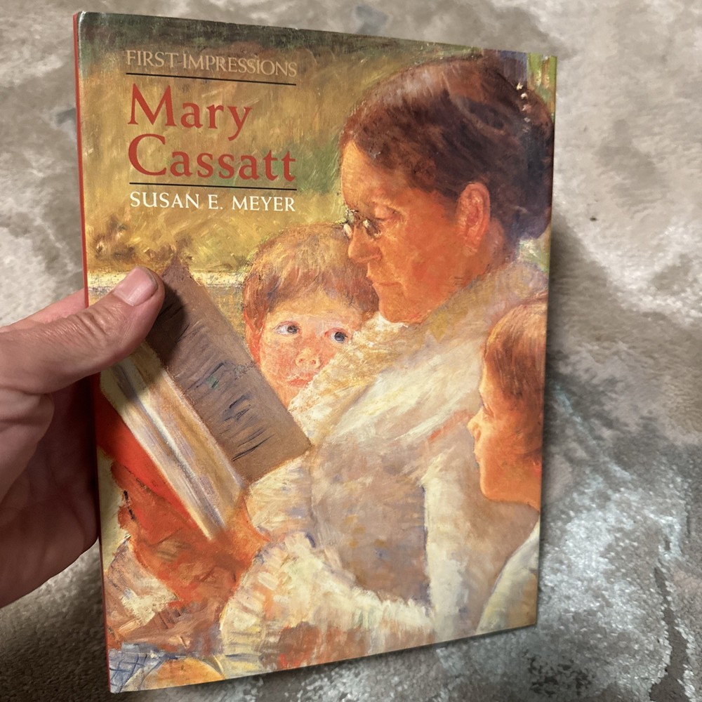 Mary Cassatt Susan E. Meyer 1990 Hardcover Illustrated Art Book Abrams