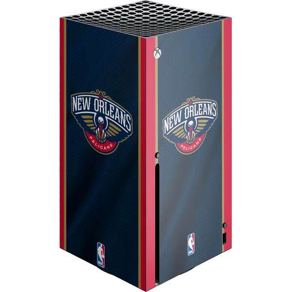 NBA New Orleans Pelicans Xbox Series X Console Skin