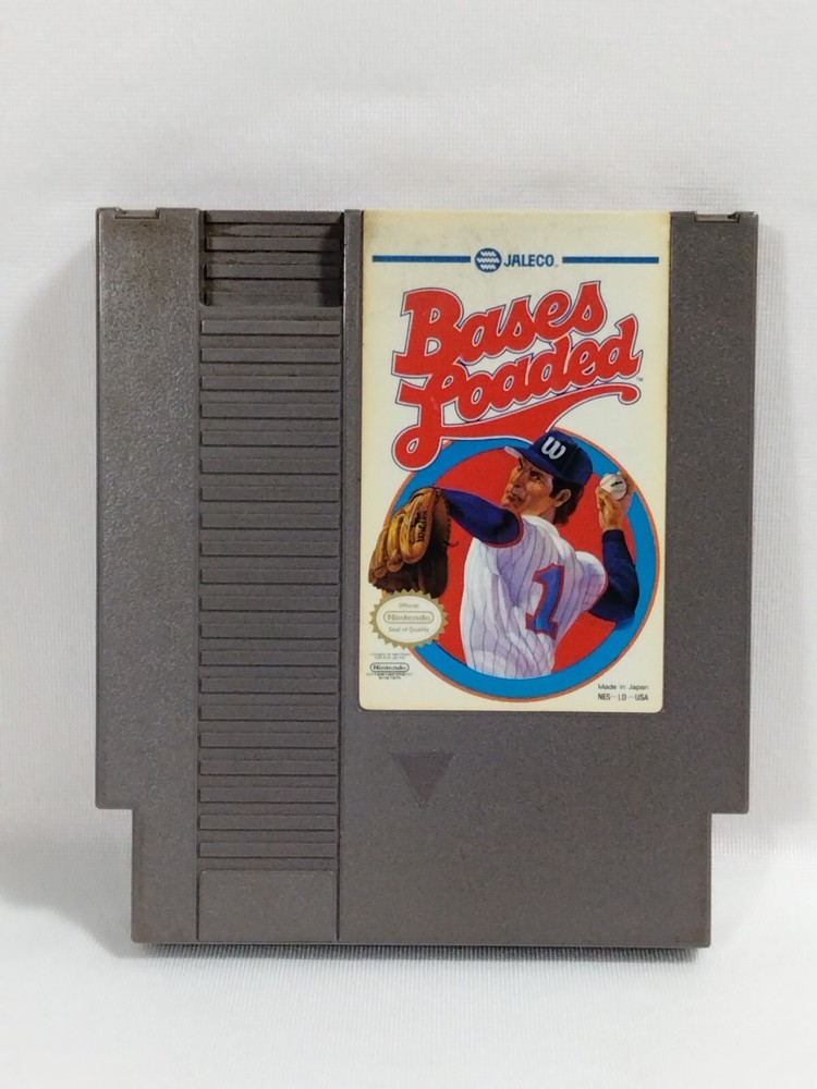 Bases Loaded Nintendo NES Video Game Cartridge UNTESTED
