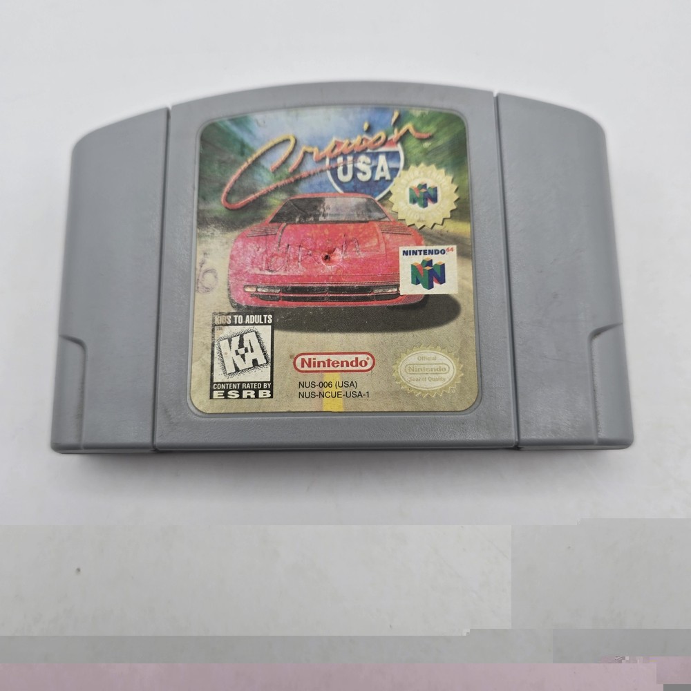 Cruis'n USA Nintendo 64 Cruisin USA N64, Authentic, Tested & Working - FAST SHIP