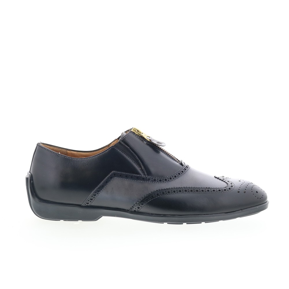 Mezlan Mez57 Mens Black Leather Oxfords & Lace Ups Casual Shoes 10