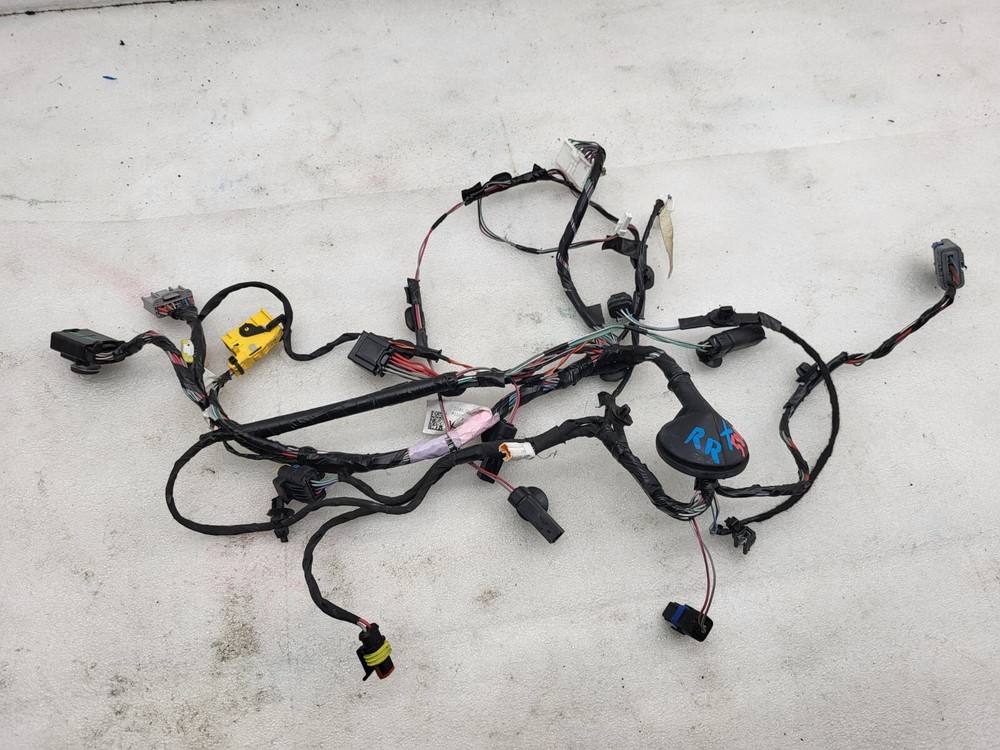 2016-2020 Tesla Model X Left Rear Driver Side Door Wiring Harness OEM