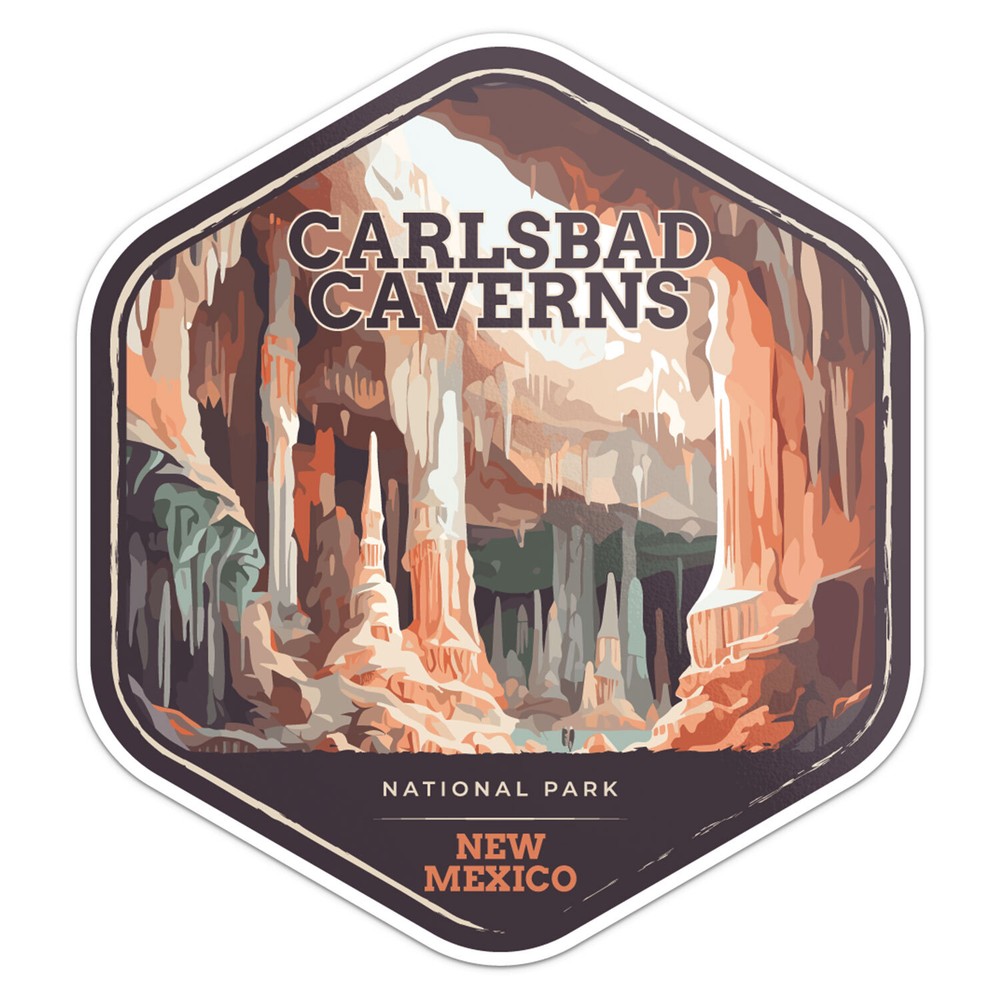 Carlsbad Caverns National Park Car Bumper Sticker Vinyl Decal