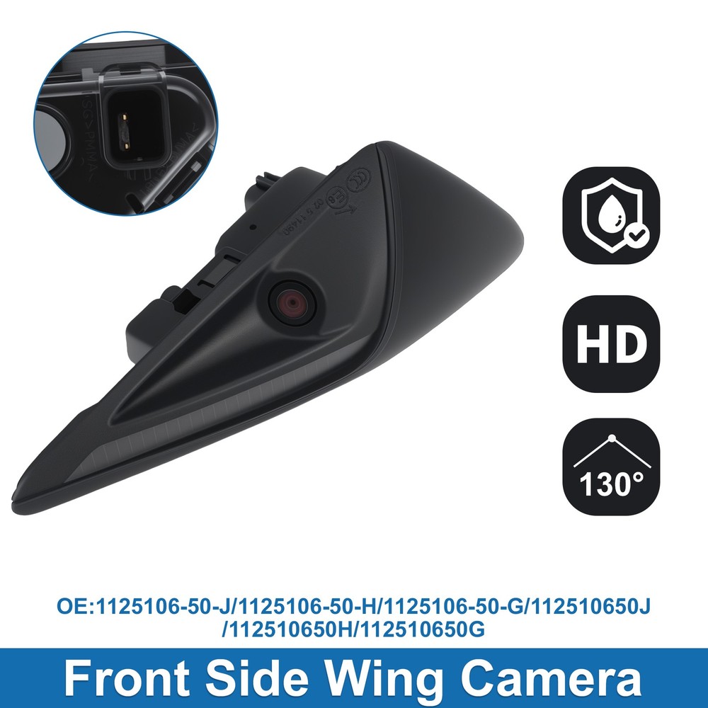 Front Left Side Fender Wing Camera for Tesla Model 3 Y 2017-2022 NO.1125106-50-J