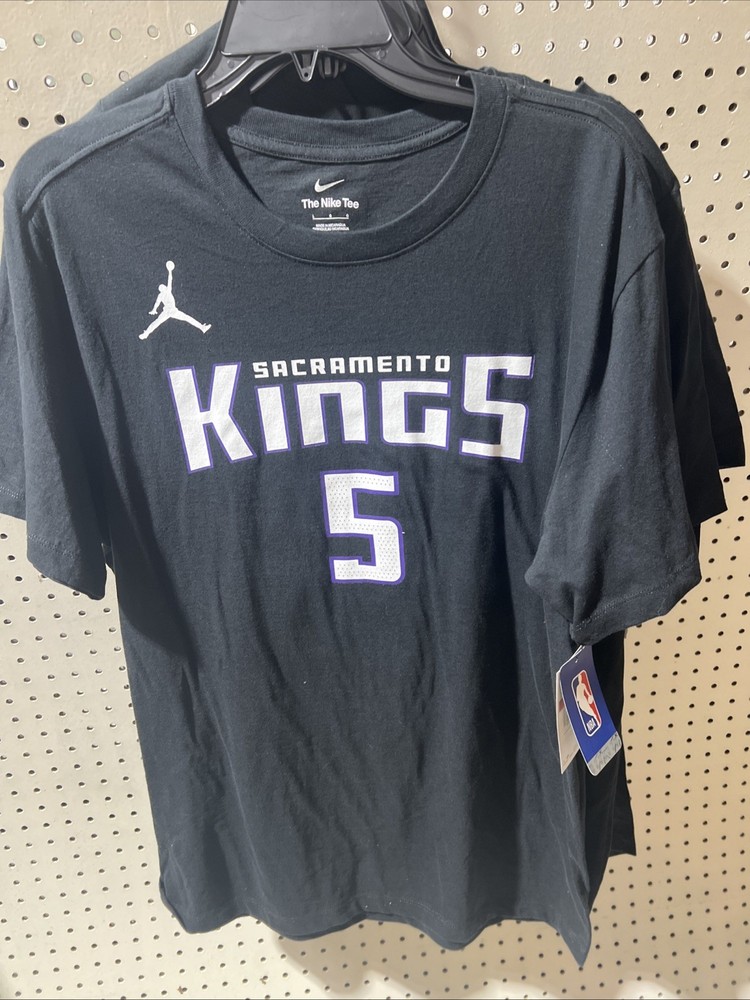 Jason Williams Sacramento Kings Nike NBA Basketball T-Shirt Men's Large Black