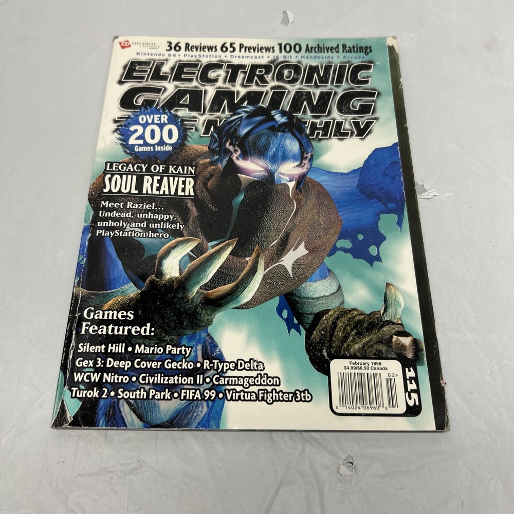 Electronic Gaming Monthly EGM 115 Feb 1999 Legacy Of Kain Soul Reaver
