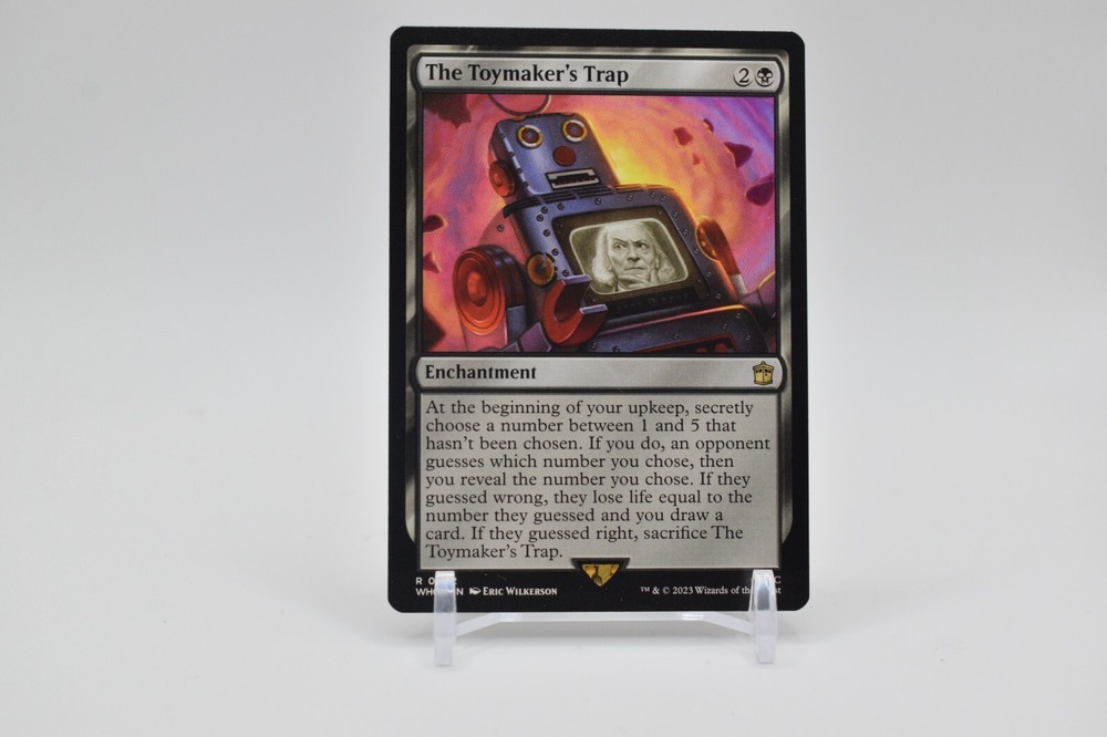 MTG Doctor Who The Toymaker's Trap Card 0072 NM Condition