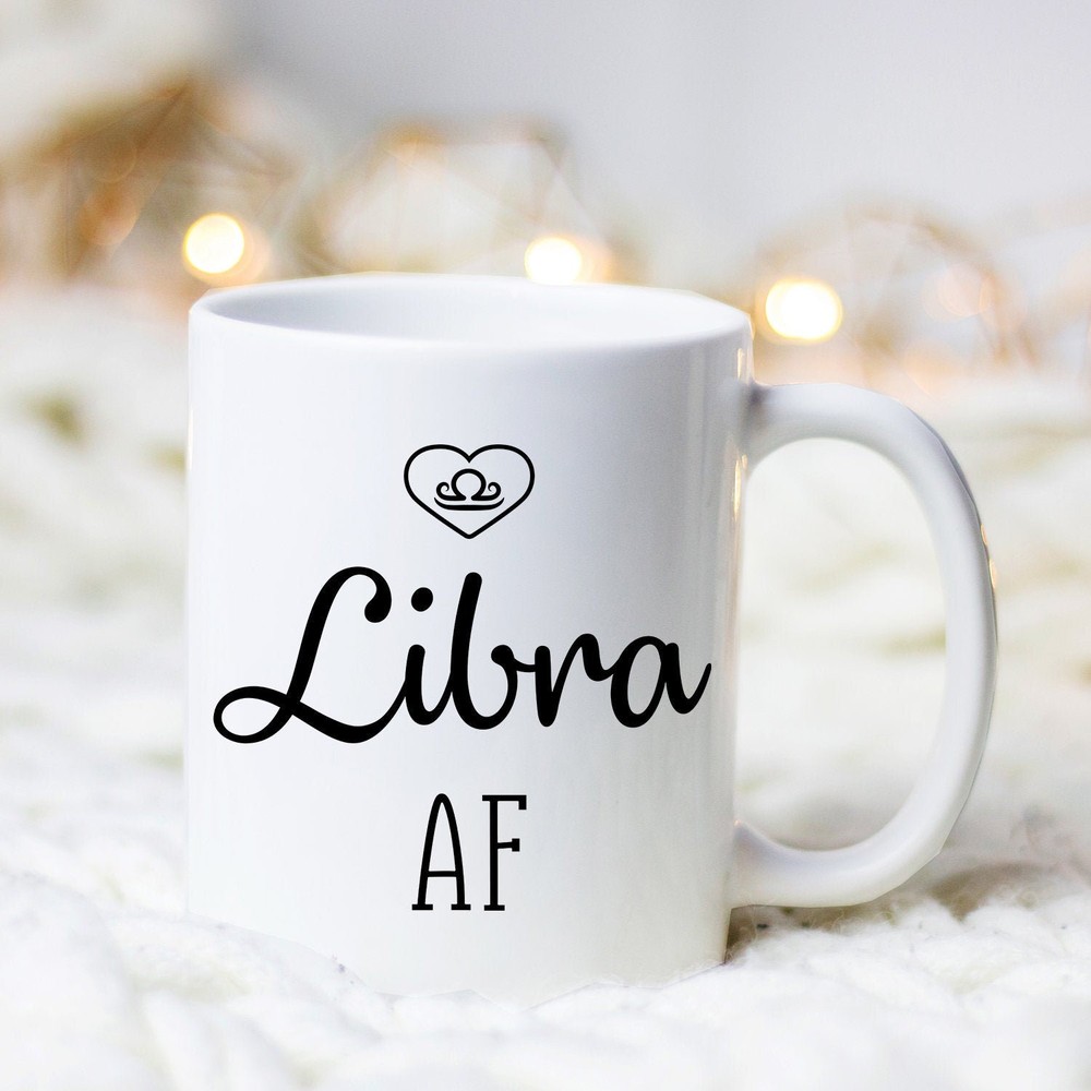 Zodiac Libra Af Mug Libra Libra Mug Libra Gift Libra Zodiac Mug Libra Birthday