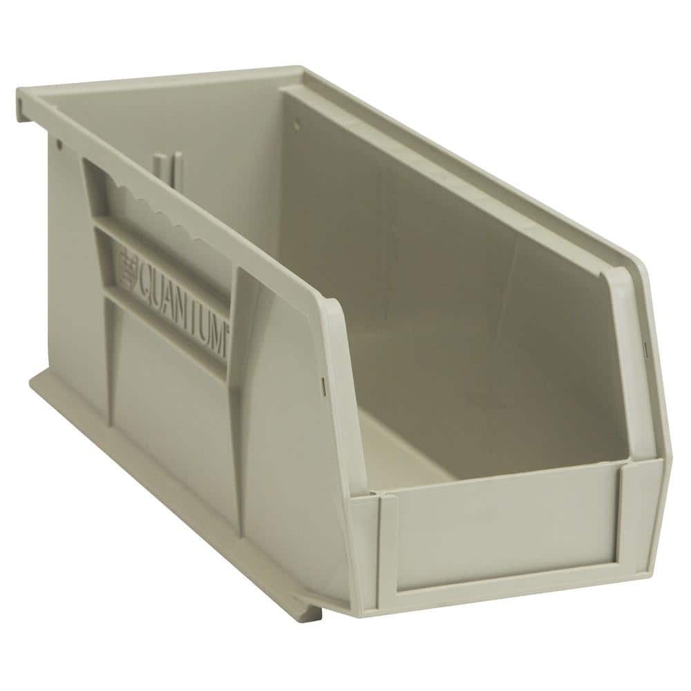 Ultra Series 1.51 Qt Stone Stackable Hanging Bins 12-Pack