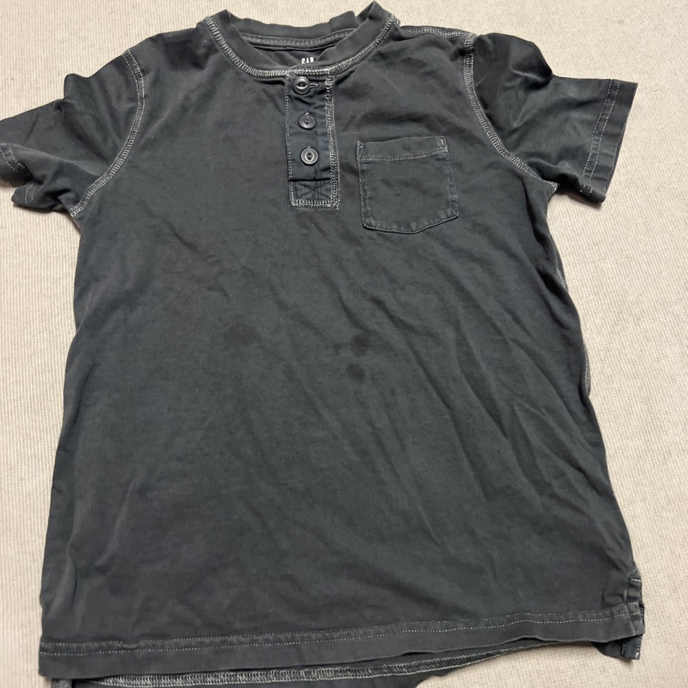 GAP Kids Light Blue Short Sleeve Cotton T-Shirt Size XL