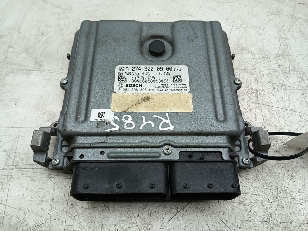 MERCEDES E CLASS ENGINE CONTROL MODULE ECU 2.0P A2749000900 W212 FL 2013-16