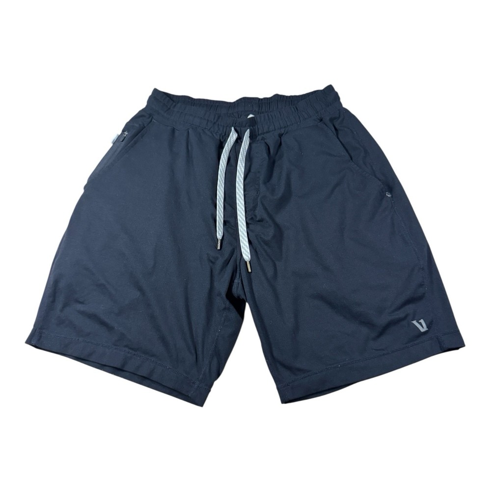 Vuori Ponto Performance Short 7” Black Mens S DreamKnit V344
