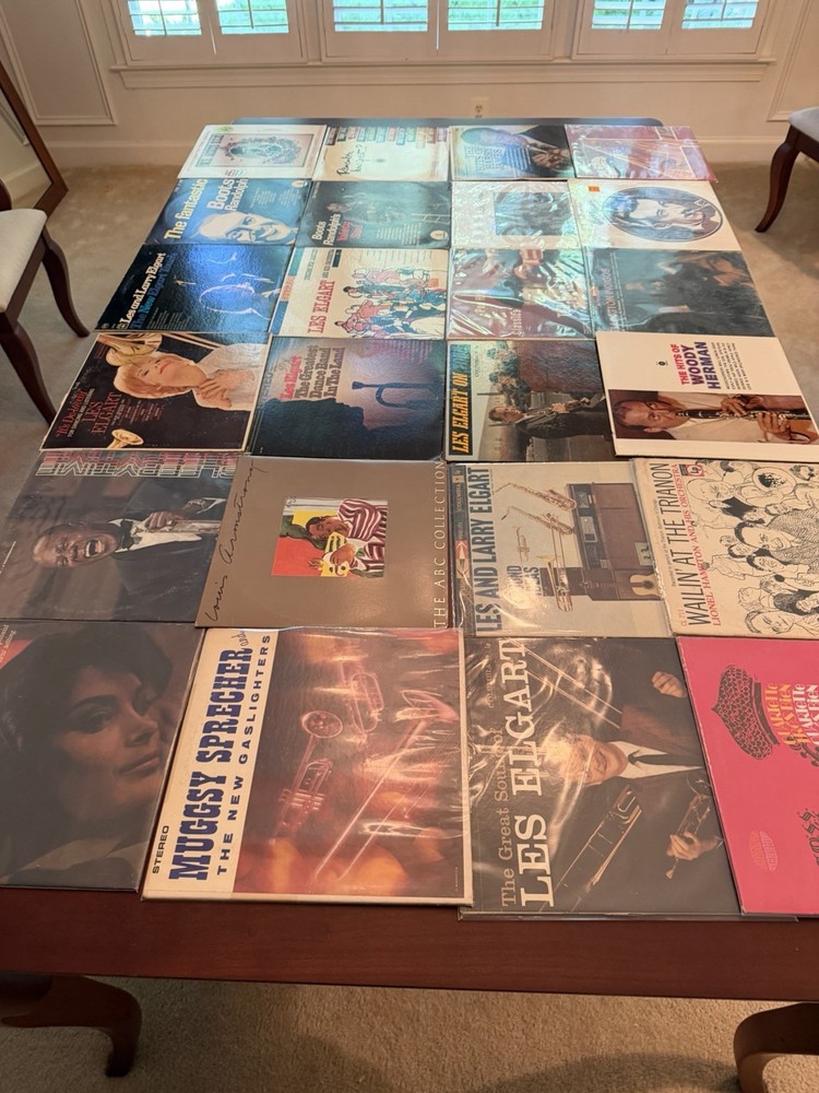 Lot Of 24 Vintage Vinyl jazz, big band,l Various Artists See  Pics Desc