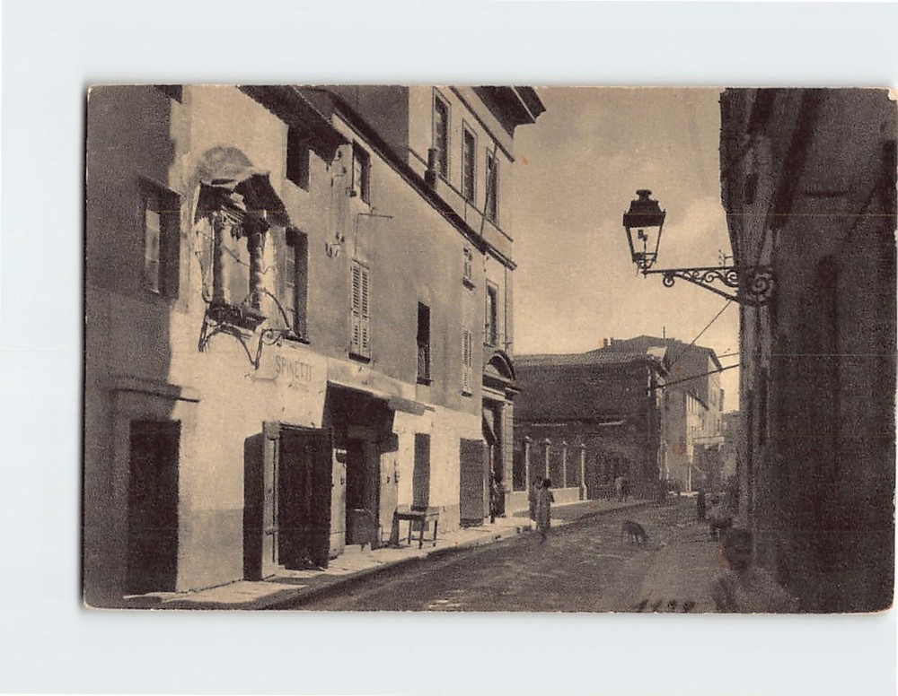 Postcard Rue Tesch Ajaccio France