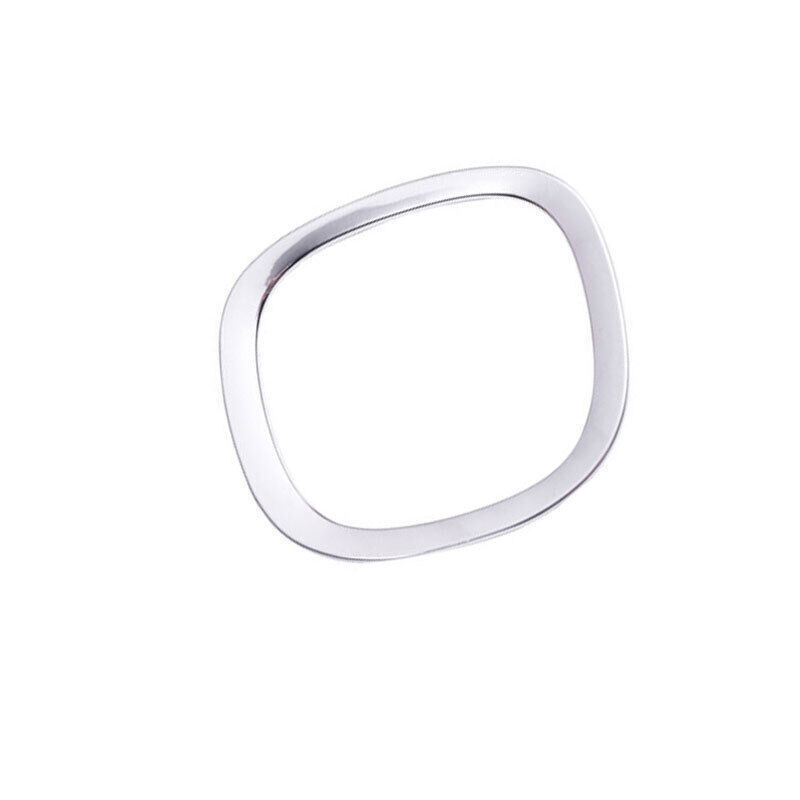 2016-2023 Volvo XC90 Matte Silver Steering Wheel Trim Ring