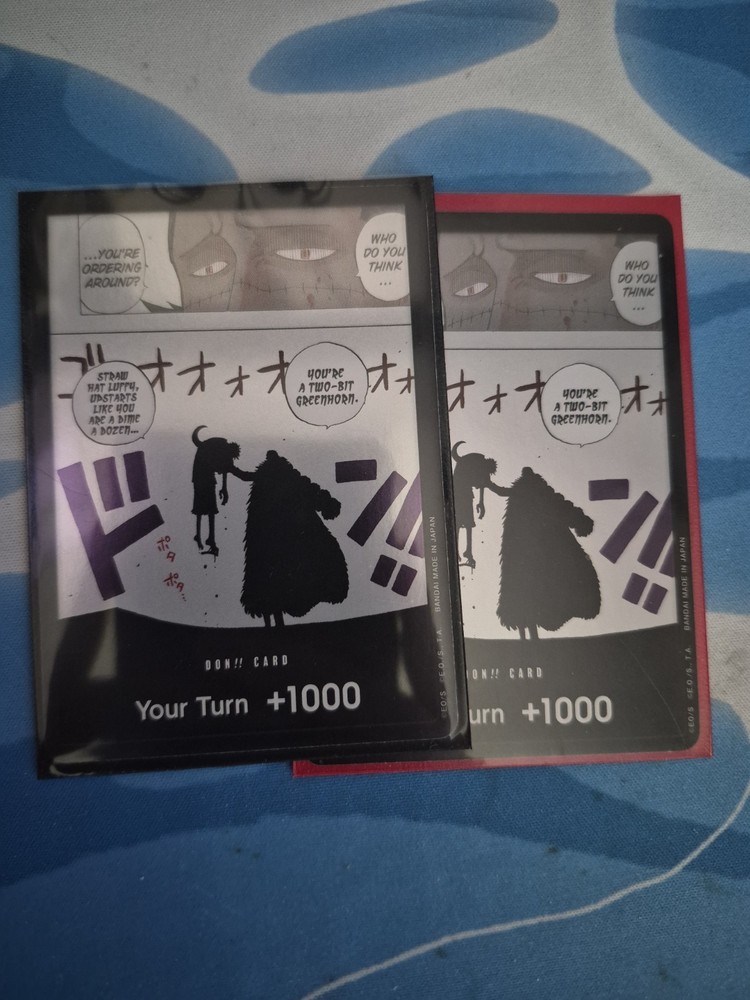 2x DON!! Card Special | Don!! Card  Black & White (Crocodile) | One Piece - NM