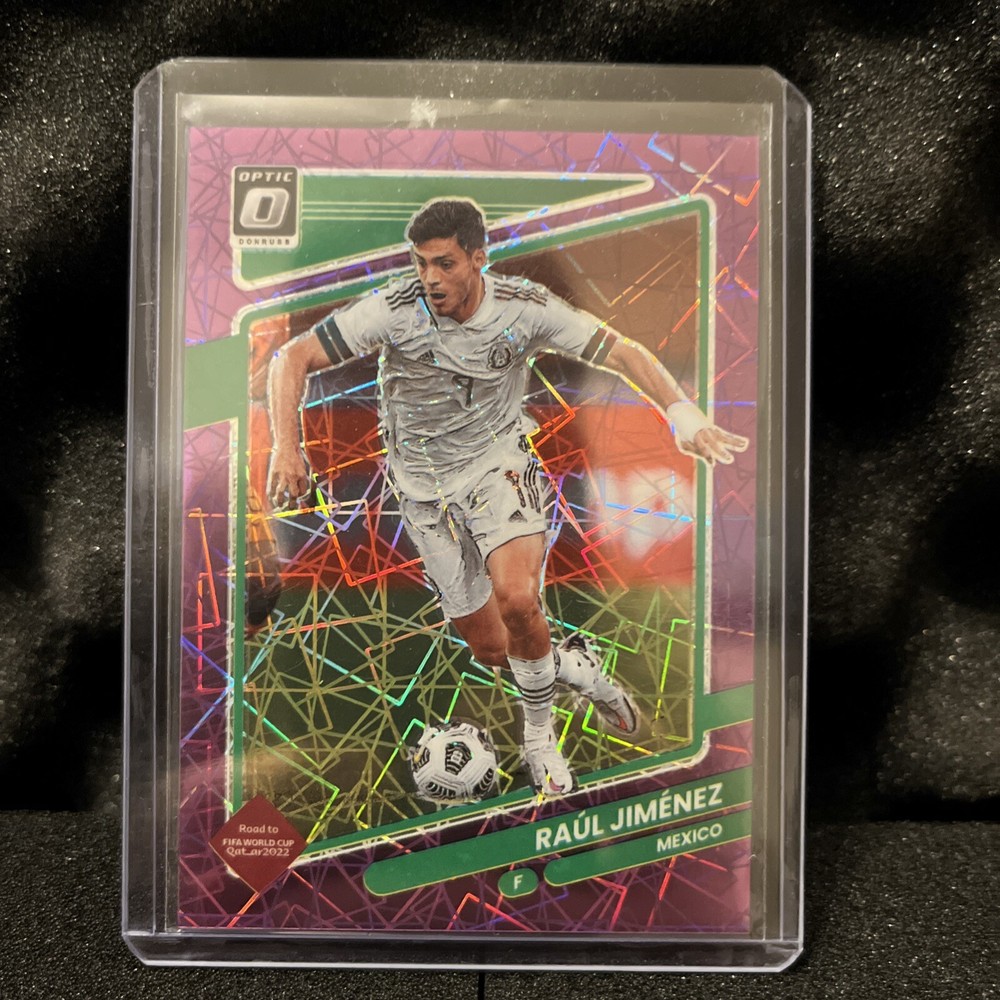 2021-2022 Raul Jimenez Donruss Soccer Optic Purple Velocity #87 59/99