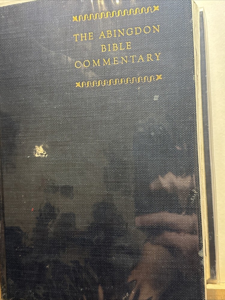 The Abingdon Bible Commentary by Eiselen, Lewis, & Downey / 1929 Hardcover