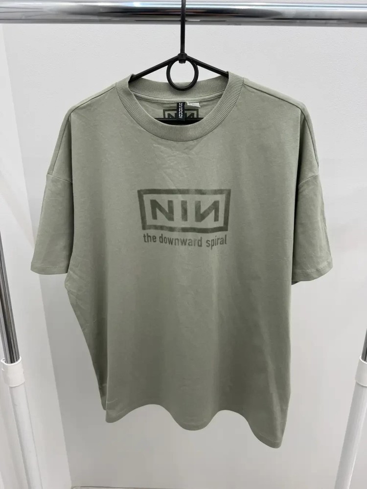 H&M Nine Inch Nails Oversized Self Destruct 1994 Tee T-shirt Size S