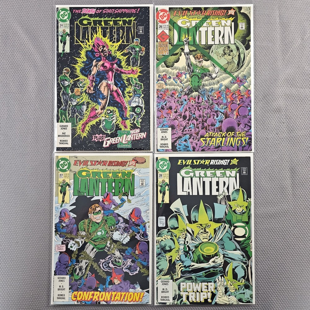 Green Lantern Volume 3 #24-#28 Minus #25 DC Comics 1992 Lot Of 4 Issues READ⬇