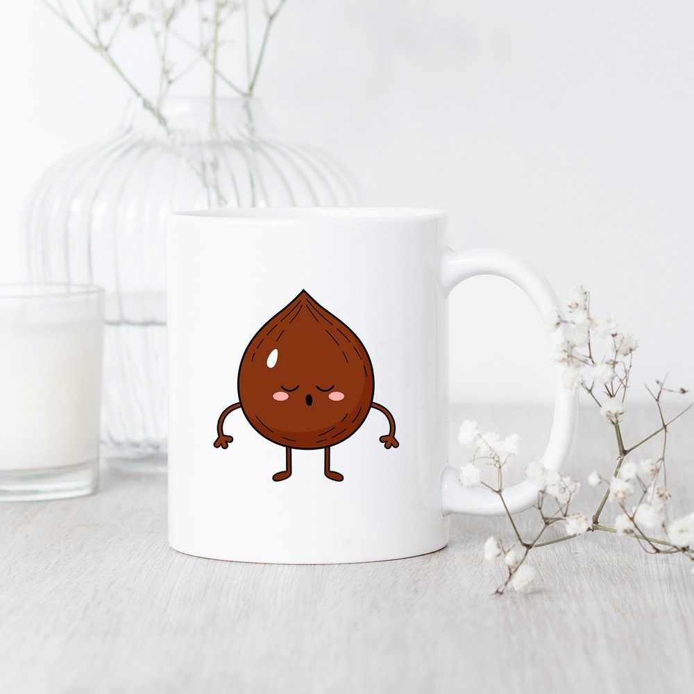 Almond Mug Almond Mug Almond Gift Almond Coffee Mug Cute Almond Gift Almond