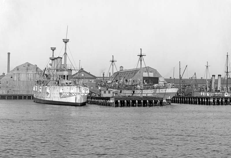 1910 Charlestown Navy Yard, Boston, MA Vintage Old Photo 13
