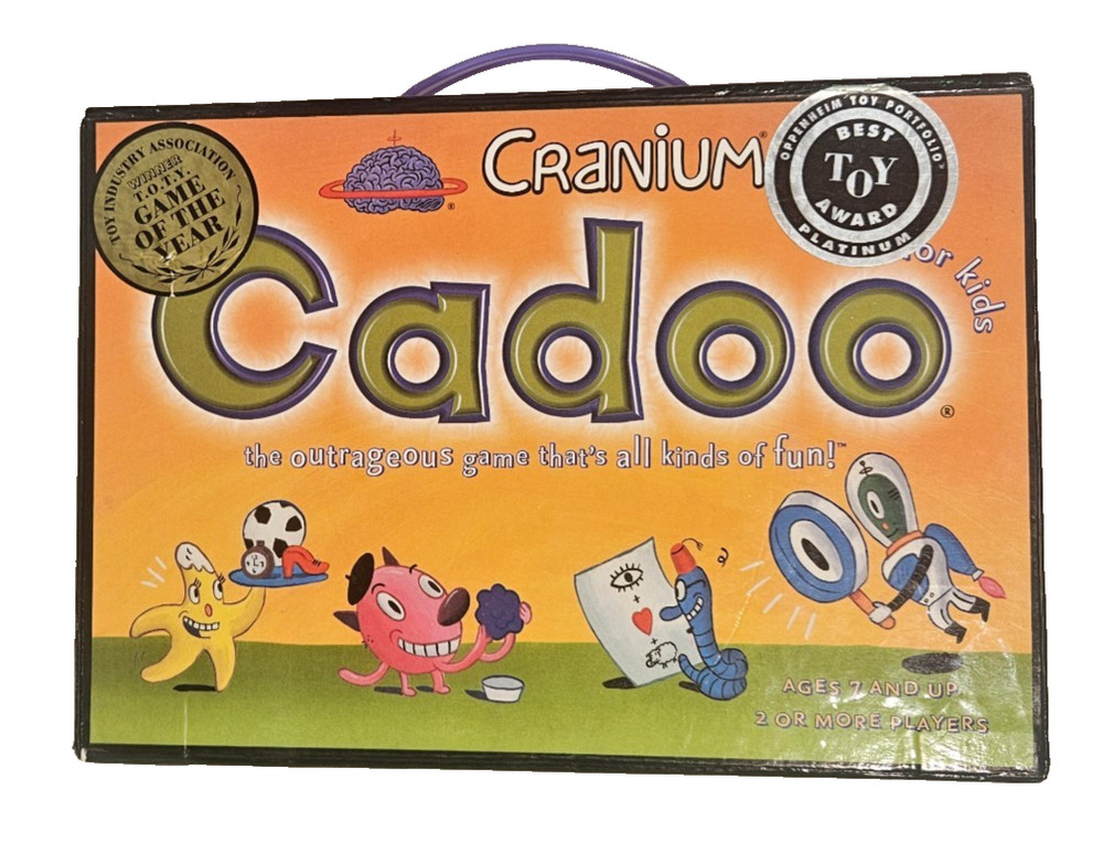 Game Board Cranium Cadoo For Kids The Outrageous That's All Kinds of Fun