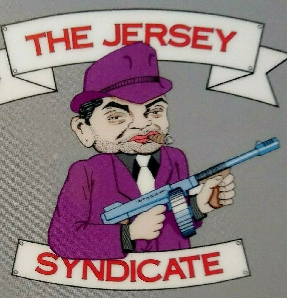 Bon Jovi New Jersey Syndicate Backstage Pass Original 1988 Gangster Machine Gun