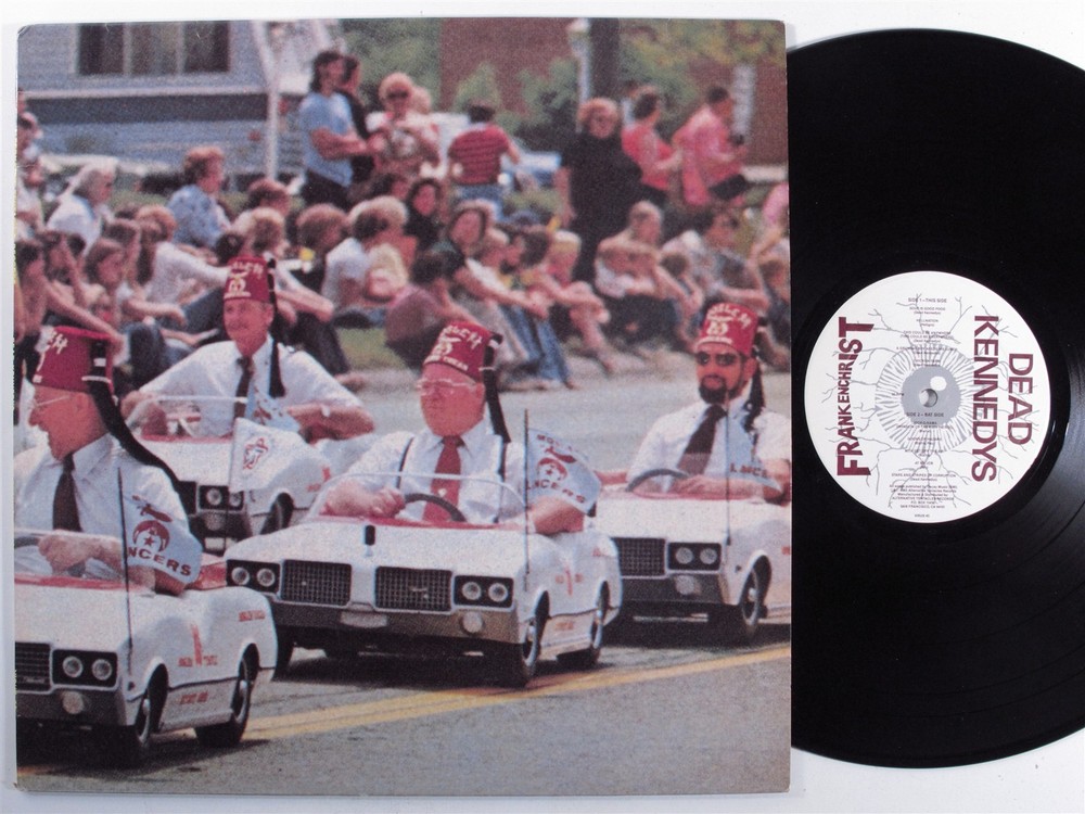 DEAD KENNEDYS Frankenchrist ALTERNATIVE TENTACLES LP with poster f