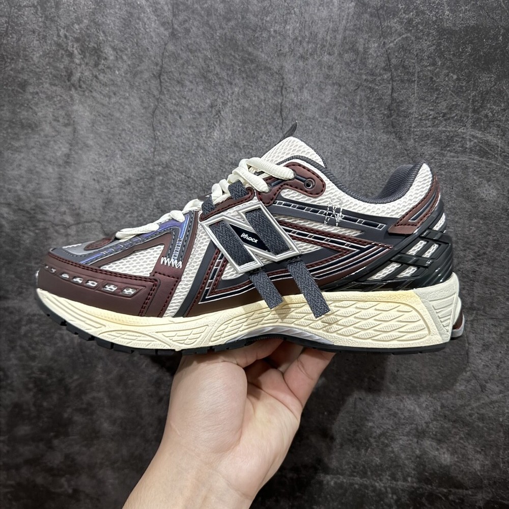 New NB 1906A 'Silver Gold Metallic' M1906AR Shoes Sneaker Womens Mens Brown