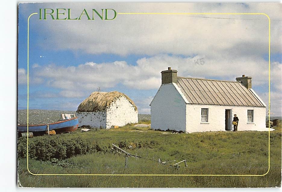 Postcard Countryside Scene in Ireland