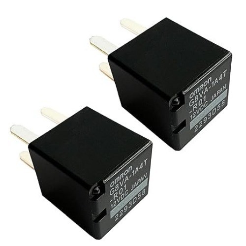 2Pcs 20A 12VDC Automotive Relay 4-pin SPST