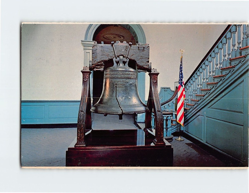 Postcard The Liberty Bell Independence National Historical Park Philadelphia PA