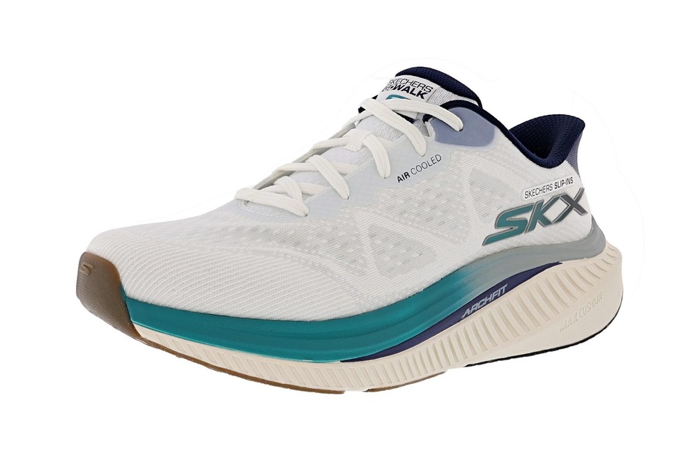SKECHERS MEN'S GO WALK MAX CUSHIONING ARCH FIT-JESPER 216352/WMLT WALKING SHOES