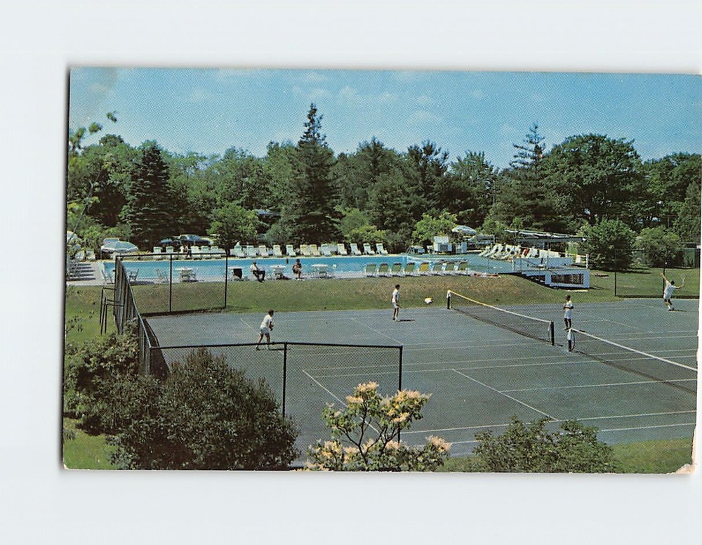 Postcard Many Activities At The Samoset Hotel Rockland Maine