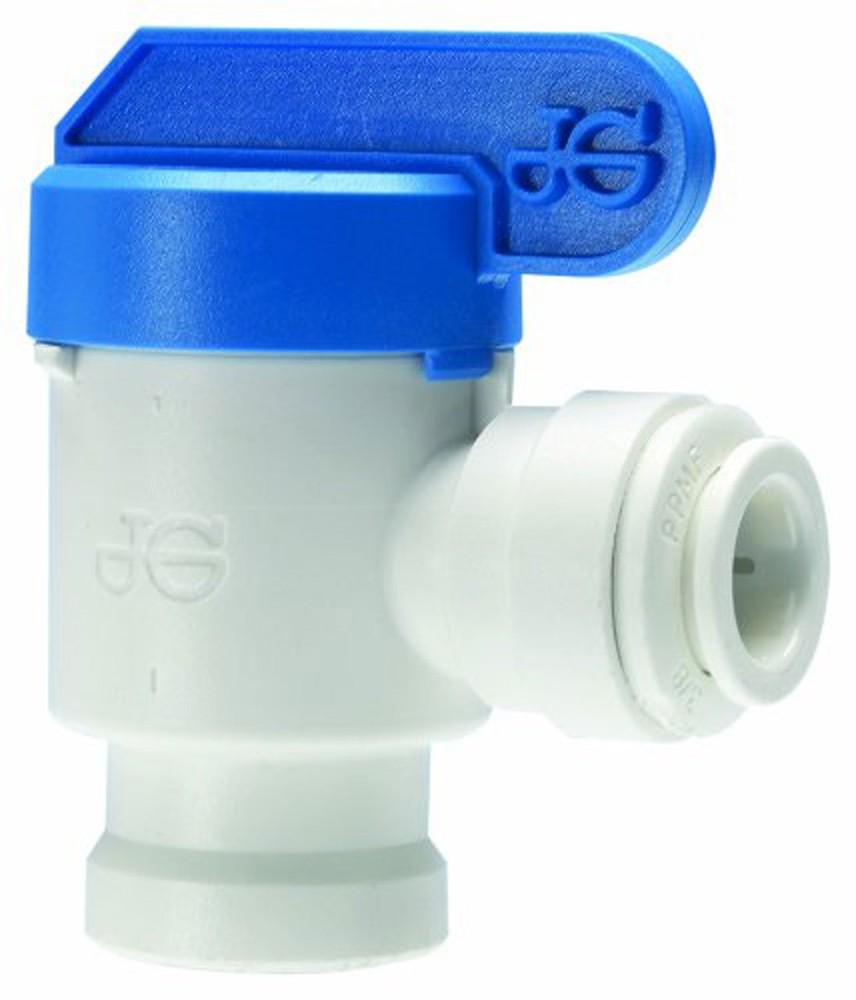 3/8 Inch O.D. Tube Size x 1/4 Inch NPTF Speedfit to Female Shut Off Valve, Pu...