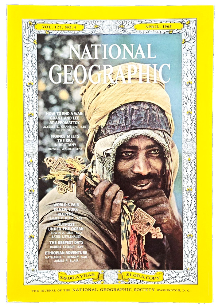 How To End A War: Grant & Lee - April 1965 National Geographic Magazine