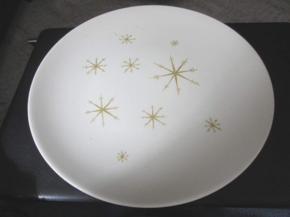 Vintage MCM Royal China Atomic Burst Star Glow 10